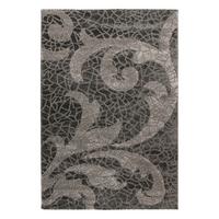 Flachwebteppich My Frisco 280 - Anthrazit, Basics, Textil (80/150cm) - Obsession