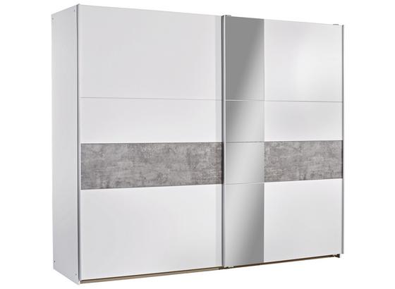 Šatní Skříň Korbach - šedá/bílá, Moderní, kompozitní dřevo (261/210/59cm) Šatní Skříň Korbach - šedá/bílá, Moderní, kompozitní dřevo (261/210/59cm)