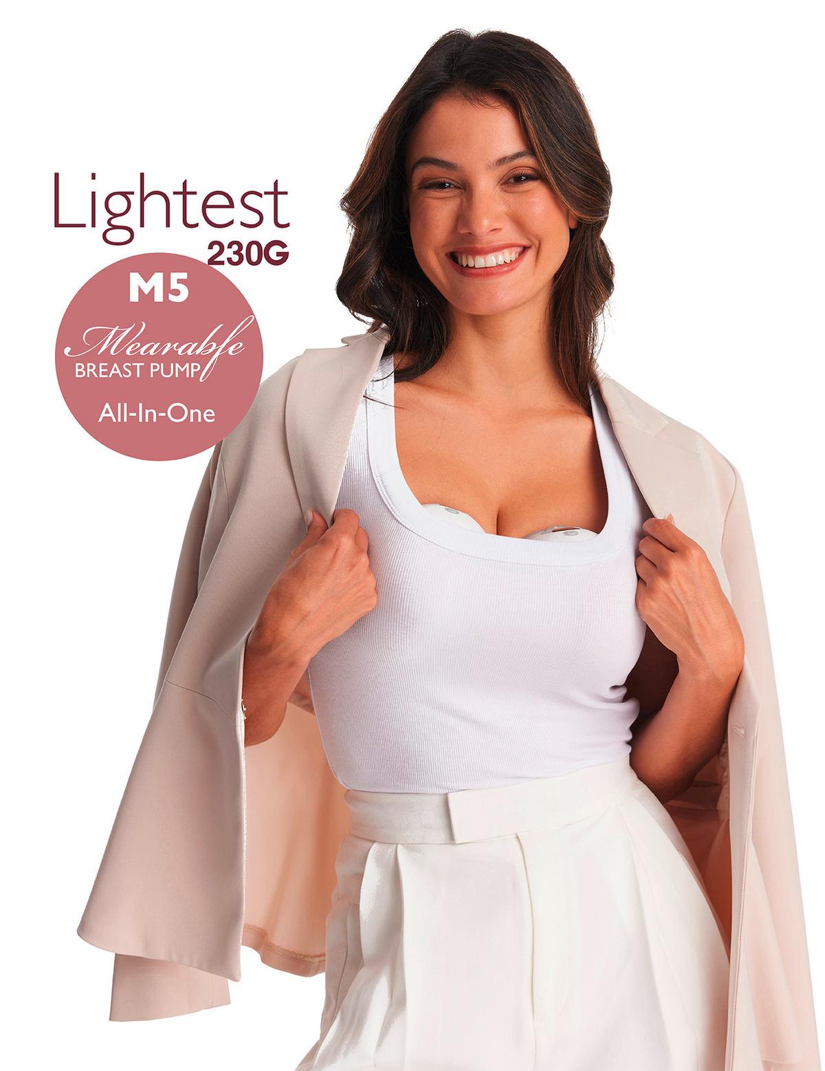 Milchpumpe weiß - Basics (16/15.4/18.2cm) - Momcozy