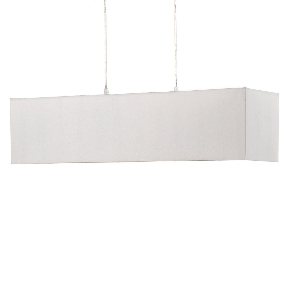 Hängeleuchte 5038/S - Grau, Design, Holz/Textil (80/20/110cm)