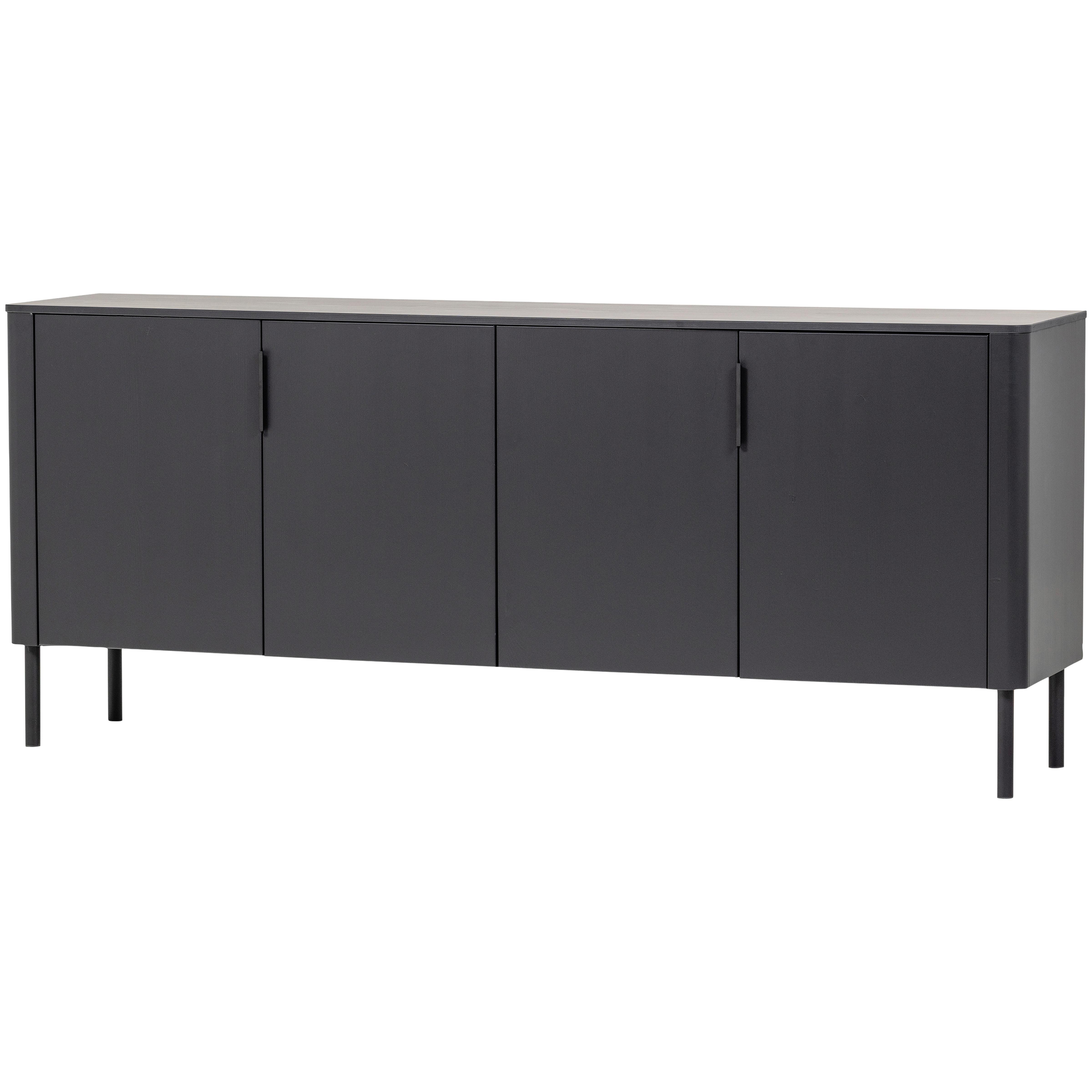 Sideboard Gunnar Schwarz B: 201 cm