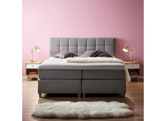 Posteľ Boxspring Jerry - sivá, Moderný, drevo/textil (210/188/118cm) - Mömax modern living Posteľ Boxspring Jerry - sivá, Moderný, drevo/textil (210/188/118cm) - Mömax modern living