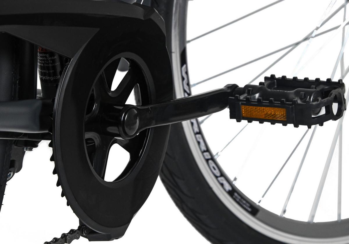 Trekkingrad Herren 28 Zoll - Anthrazit, Basics, Metall