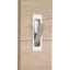 Előszoba Panel Enzo - éger színű/világosbarna, modern, faanyagok (12/175/2,8cm)