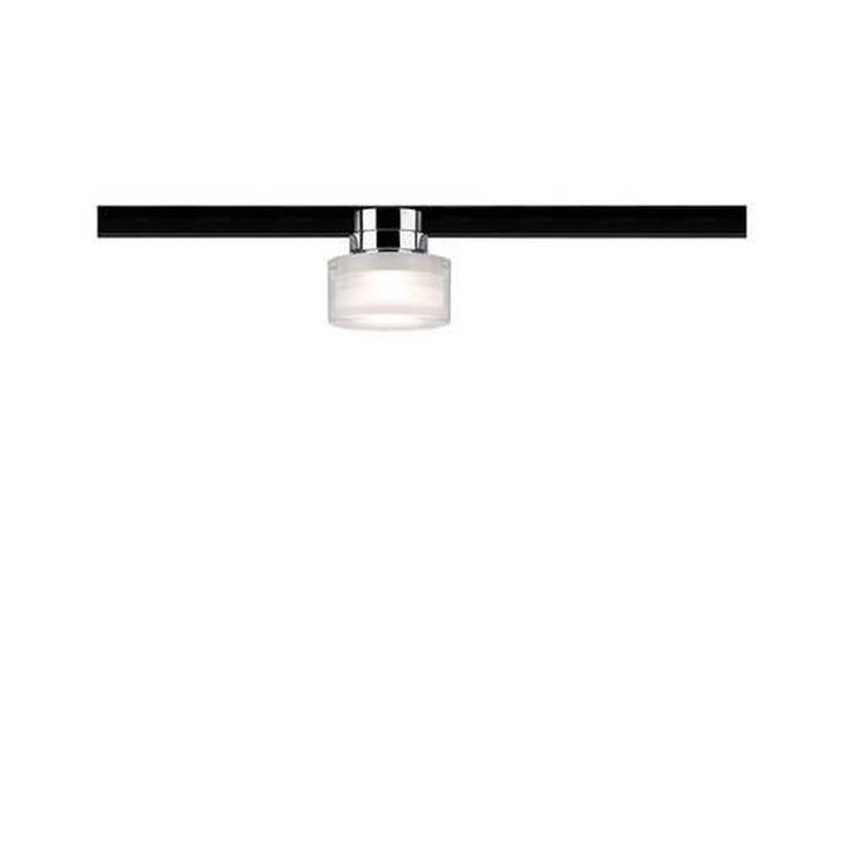 Schienensystem Urail Strahler 95502 Chromfarben/Klar, Rund - Klar/Chromfarben, Basics, Kunststoff/Metall (8/7,3cm) - Paulmann