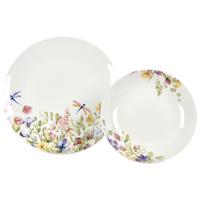 Tafelservice Florentina New Bone China 4 Personen - Multicolor, ROMANTIK / LANDHAUS, Keramik - James Wood