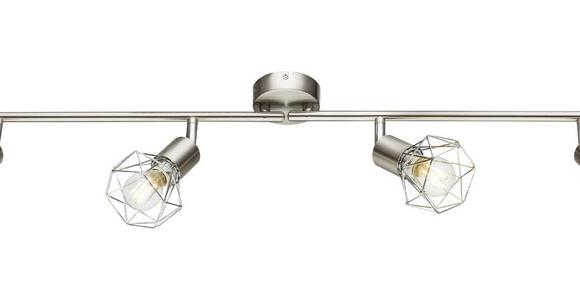 Strahler Evelin 4-Flammig verstellbar L: 60 cm - MODERN, Metall (60/20/9,3cm) - Luca Bessoni