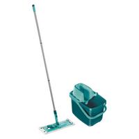 Bodenreinigungsset Combi m mit 12 L-Eimer - Türkis/Grau, Basics, Kunststoff/Metall - Leifheit