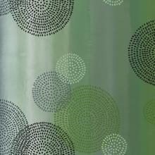 Bettwäsche REBECCA von James Wood aus Baumwolle in Grün mit Kreismuster Detail Muster