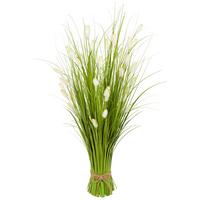 Fűköteg Mariette - fehér/zöld, Romantik / Landhaus, műanyag/kő (90cm) - Luca Bessoni