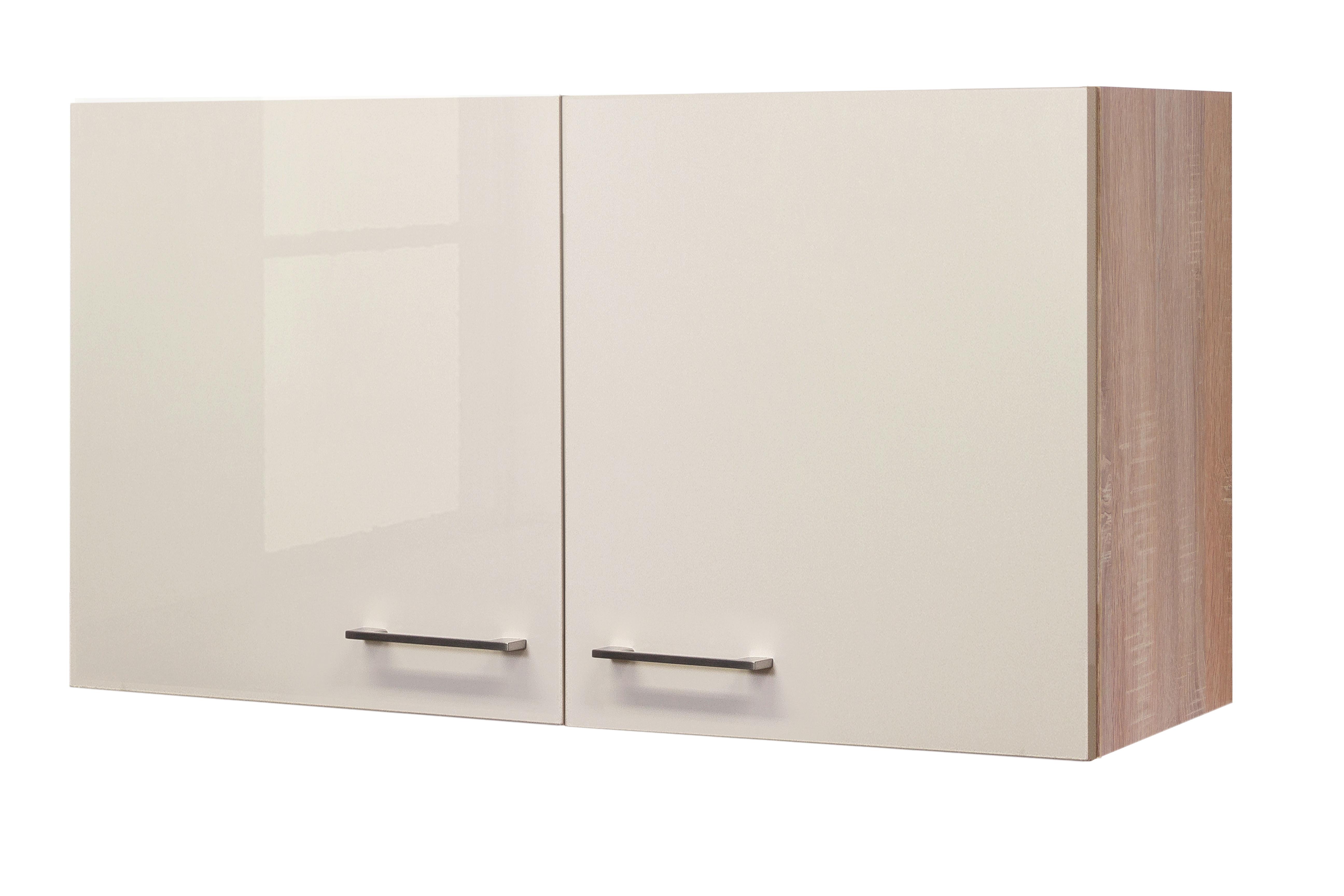 Horná Kuchynská Skrinka Nepal H100 - kašmírová/farby ušľachtilej ocele, Moderný, kov/kompozitné drevo (100/54/32cm) - MID.YOU
