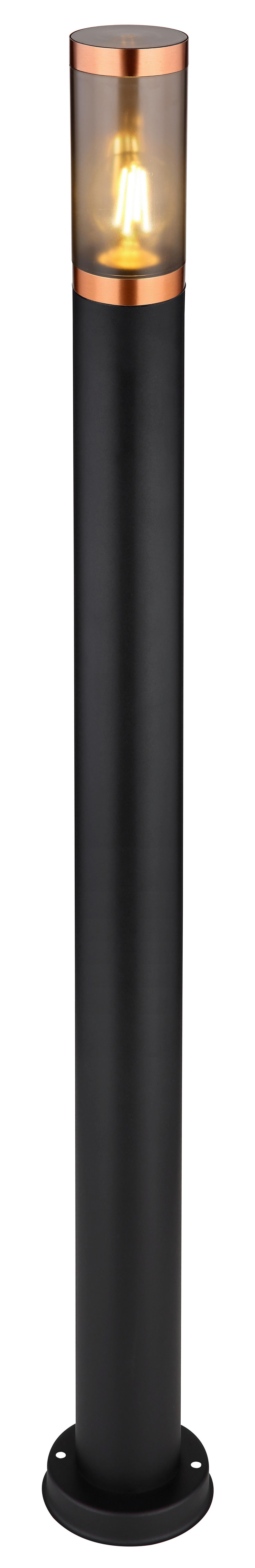 Außenleuchte 3159bc - Schwarz/Grau, Design, Kunststoff/Metall (12,7/110cm) - Globo