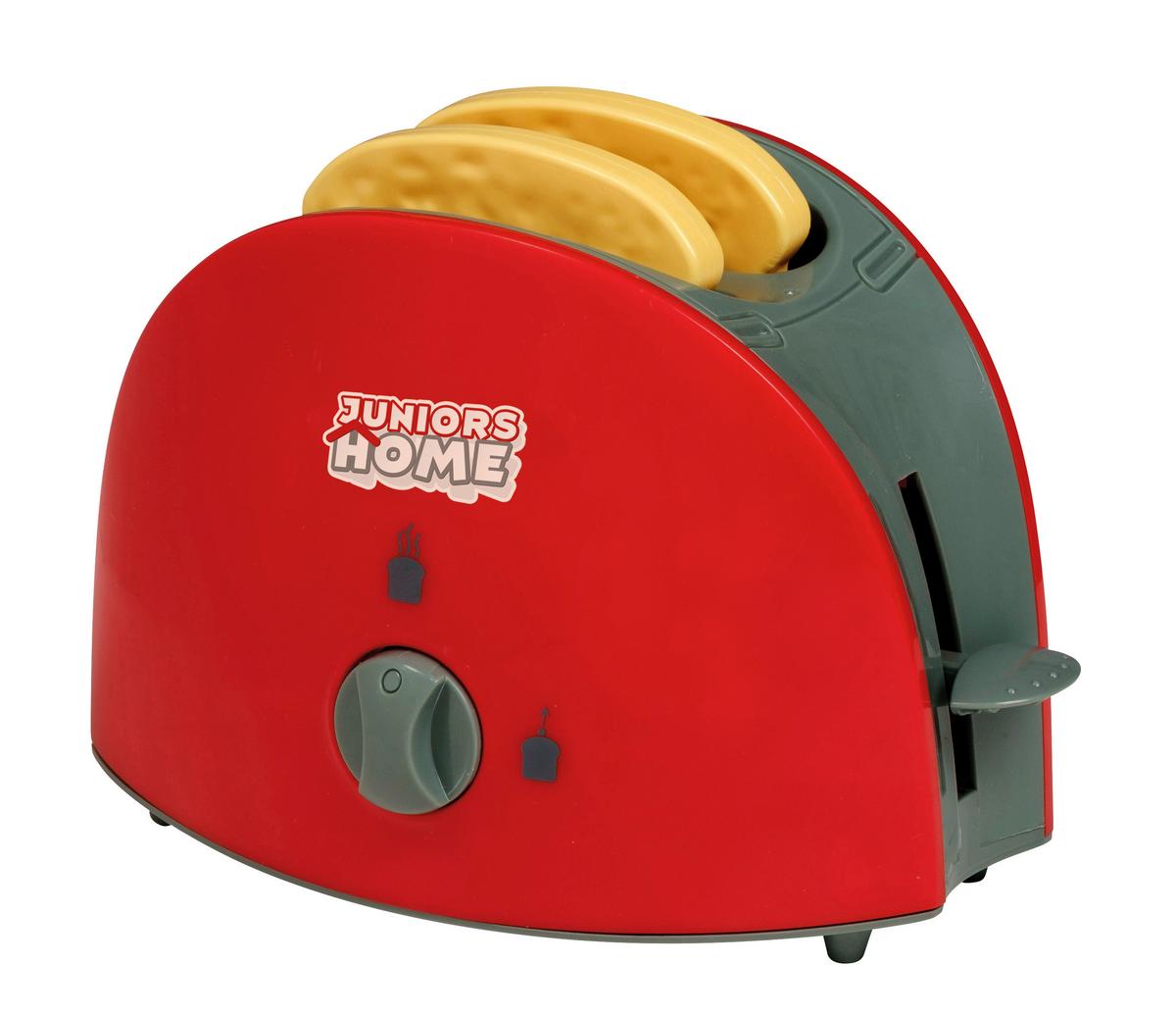 Kinderküchenzubehör Kinder-Toaster "maxi" - Rot/Grau, Basics, Kunststoff (12/14cm)