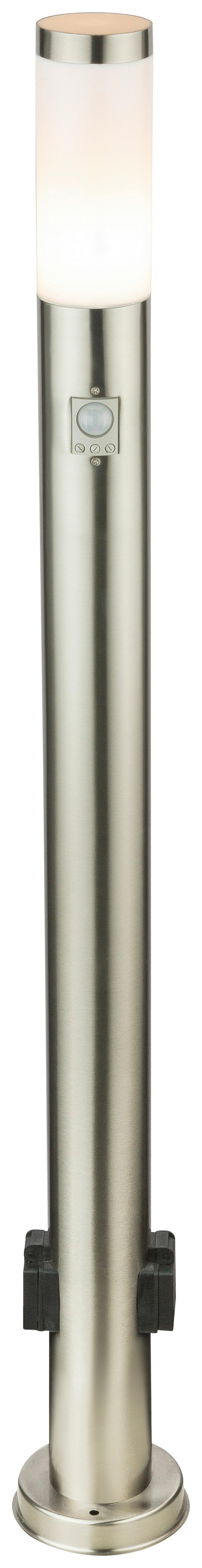 Led Außenleuchte Mit Bewegungsmelder Ksled 9 Watt - Opal, Basics, Kunststoff/Metall (12,7/110cm) - Globo