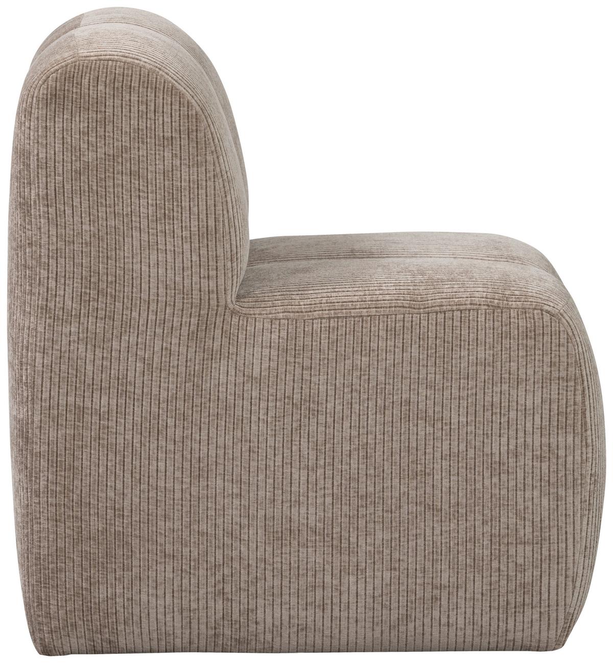 Sitzbankelement Mojo Sandfarben B: 84cm - Sandfarben, MODERN, Textil (84/83/73cm) - Livetastic