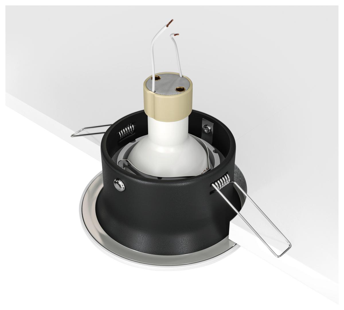 Strahler Yin - Weiß, Basics, Metall (9,8/4,5/9,8cm) - MAYTONI