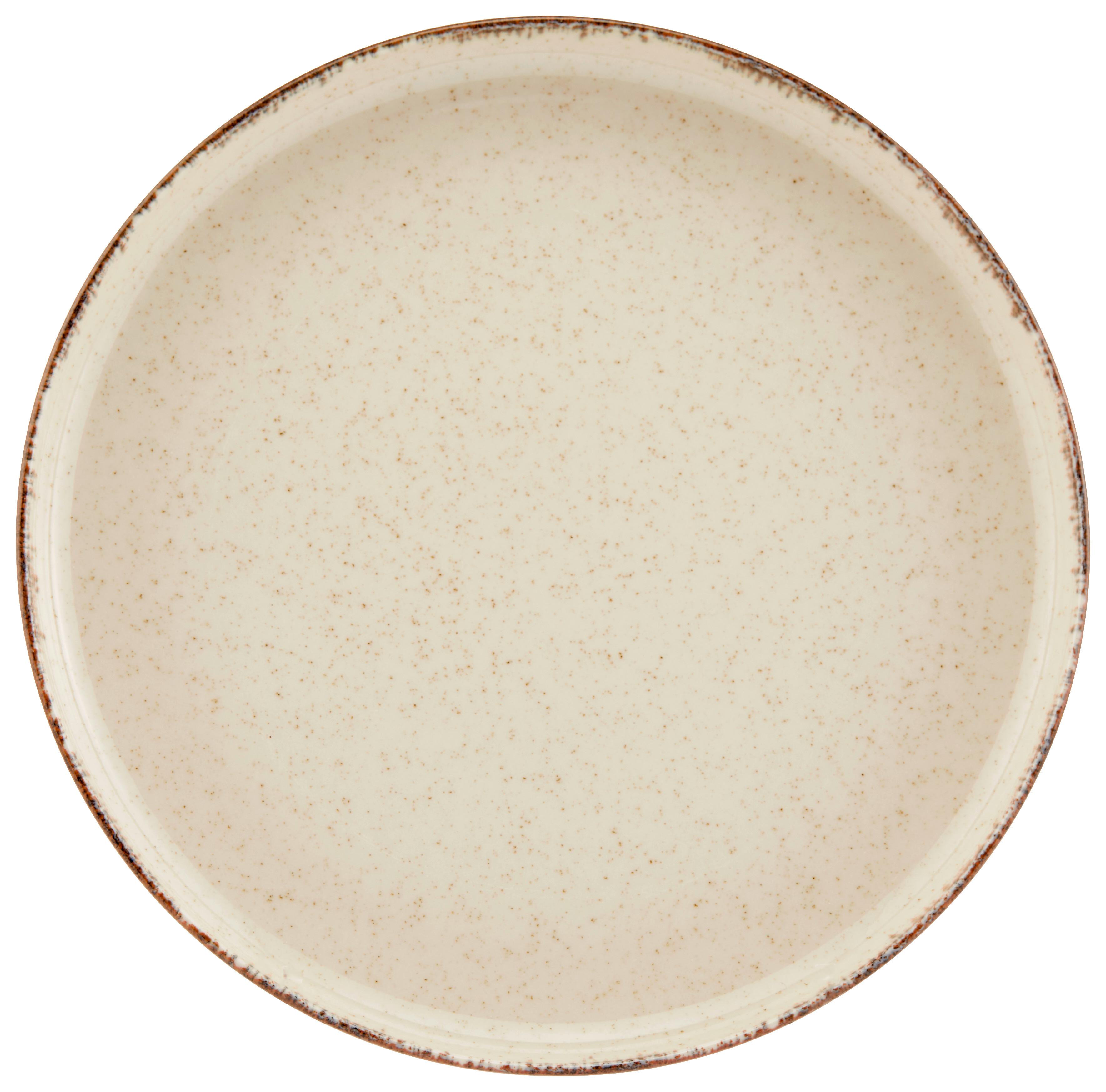 Dessertteller Porzellan Rund, Beige Sonora ca. 19 cm - Beige, MODERN, Keramik (19cm) - James Wood