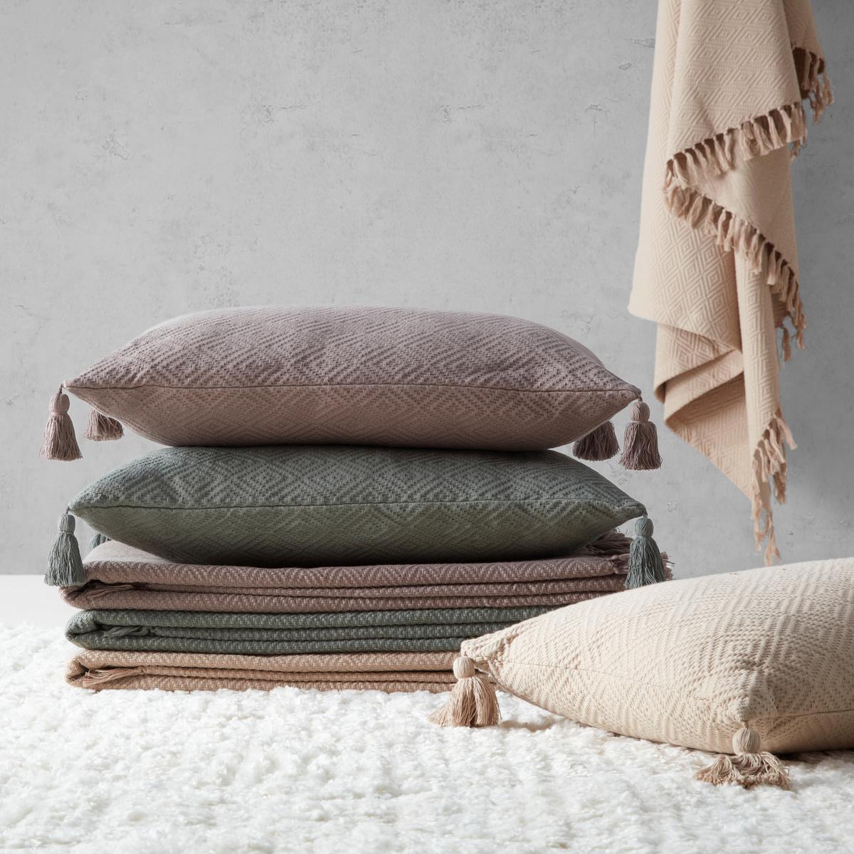 Dekoračný vankúš Frieda, 40/60cm, sivohnedá - taupe, Modern, textil (40/60cm) - Modern Living