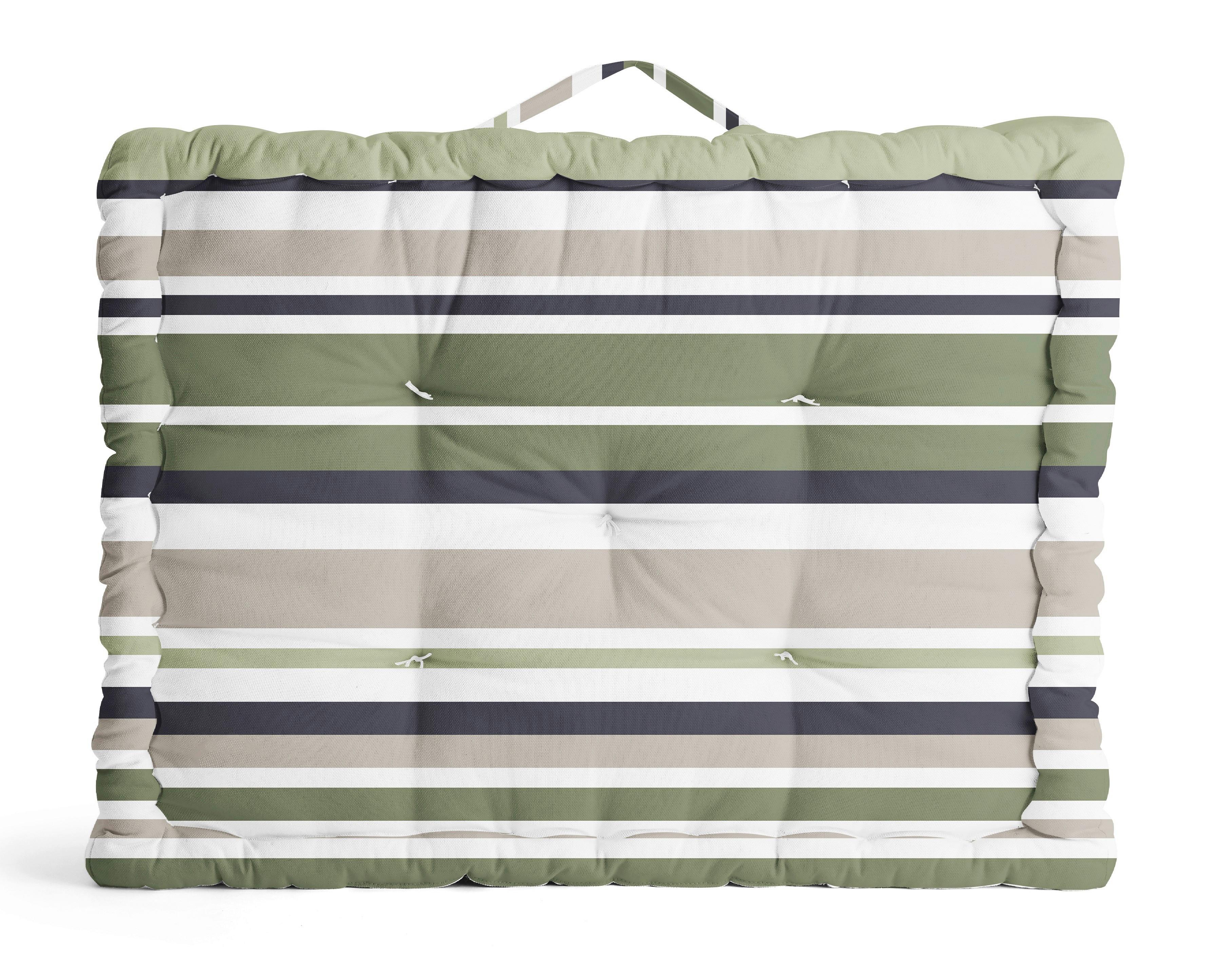Sedák Na Paletový Nábytok Chris, 60/80/12cm - viacfarebná, Konvenčný, textil (60/80/12cm) - Modern Living