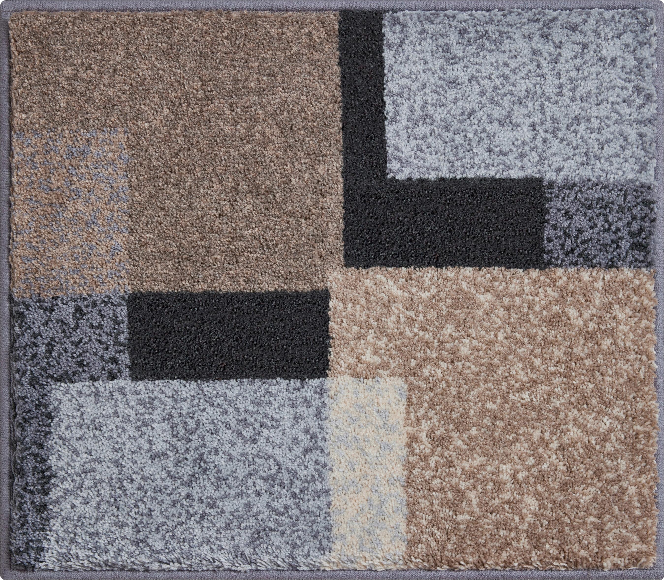 KOBERČEK DO KÚPEĽNE B4559-076001213 - čierna/sivá, Basics, textil (50/60cm) - Grund