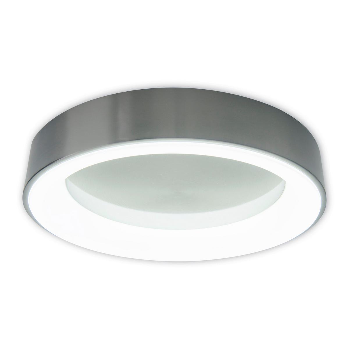 LED-Deckenleuchte Multo - Grau, Basics, Kunststoff/Metall (46,5cm) - Näve
