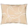 Bettwäsche Stones - Beige, MODERN, Textil - Luca Bessoni