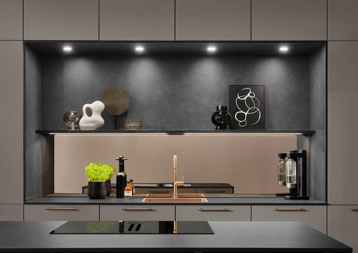 Einbauküche Eastbourne Frei Planbar Modernes Design - MODERN, Holzwerkstoff - Vertico