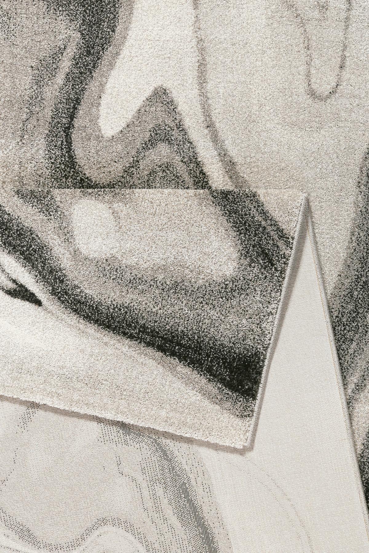 Webteppich Voyage Grau 80x150 Cm - Dunkelgrau/Hellgrau, KONVENTIONELL, Textil (80/150cm) - WECON HOME