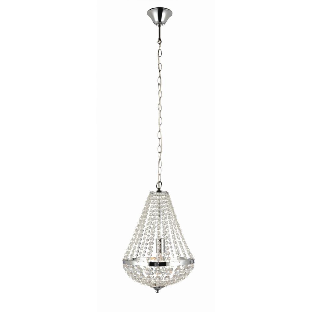 KRONLEUCHTER Klar, Chrom, 60W