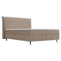 Boxbett Foxy Braun - Schwarz/Braun, Basics, Holz/Holzwerkstoff (180/200cm) - Livetastic