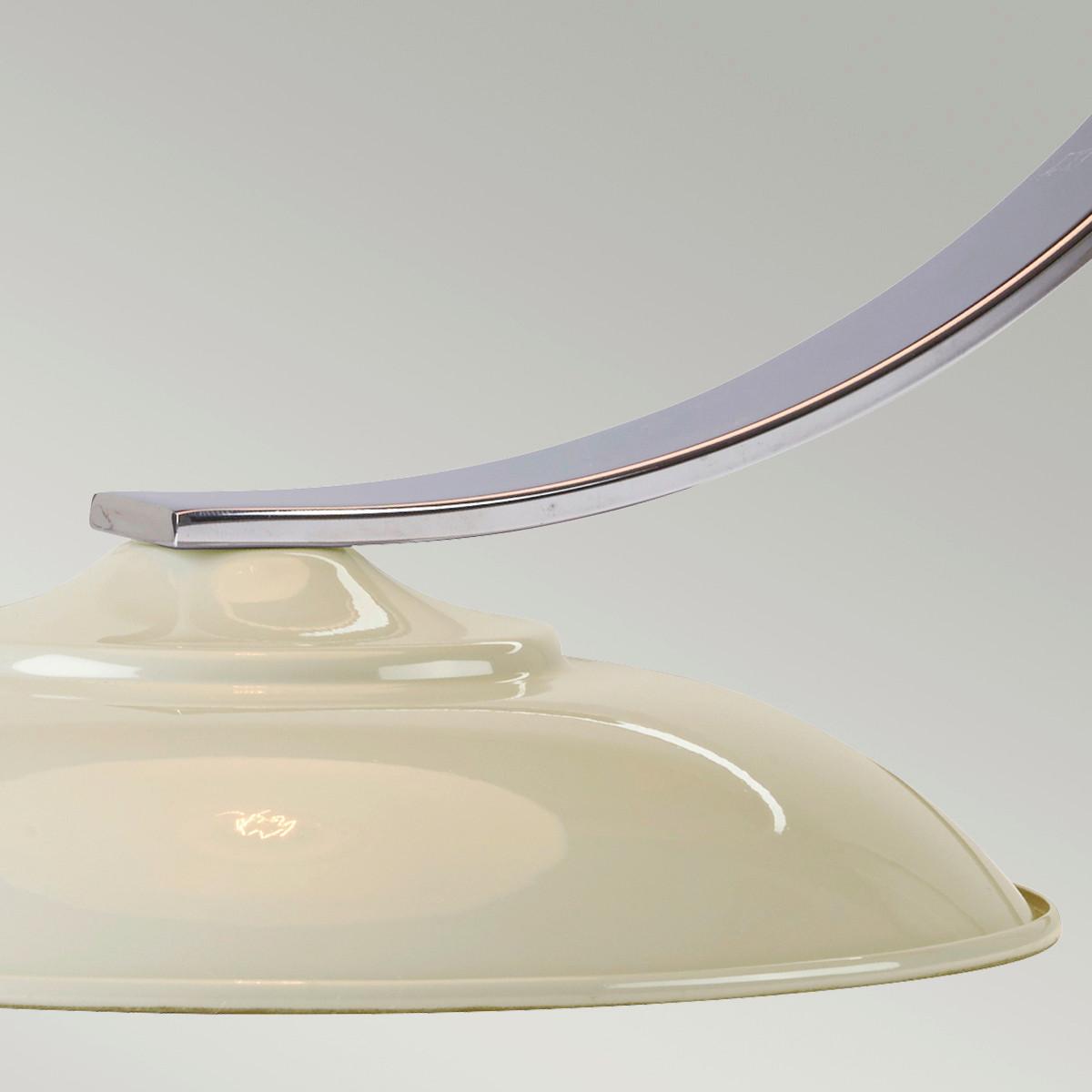 Tischleuchte Franklin-Cream - Creme, KONVENTIONELL, Metall (30/46/36cm) - Elstead Lighting