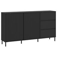 Kommode Avenale Anthrazit B: 157,8 Cm - Anthrazit/Schwarz, Trend, Holzwerkstoff (157,8/91,6/40cm)