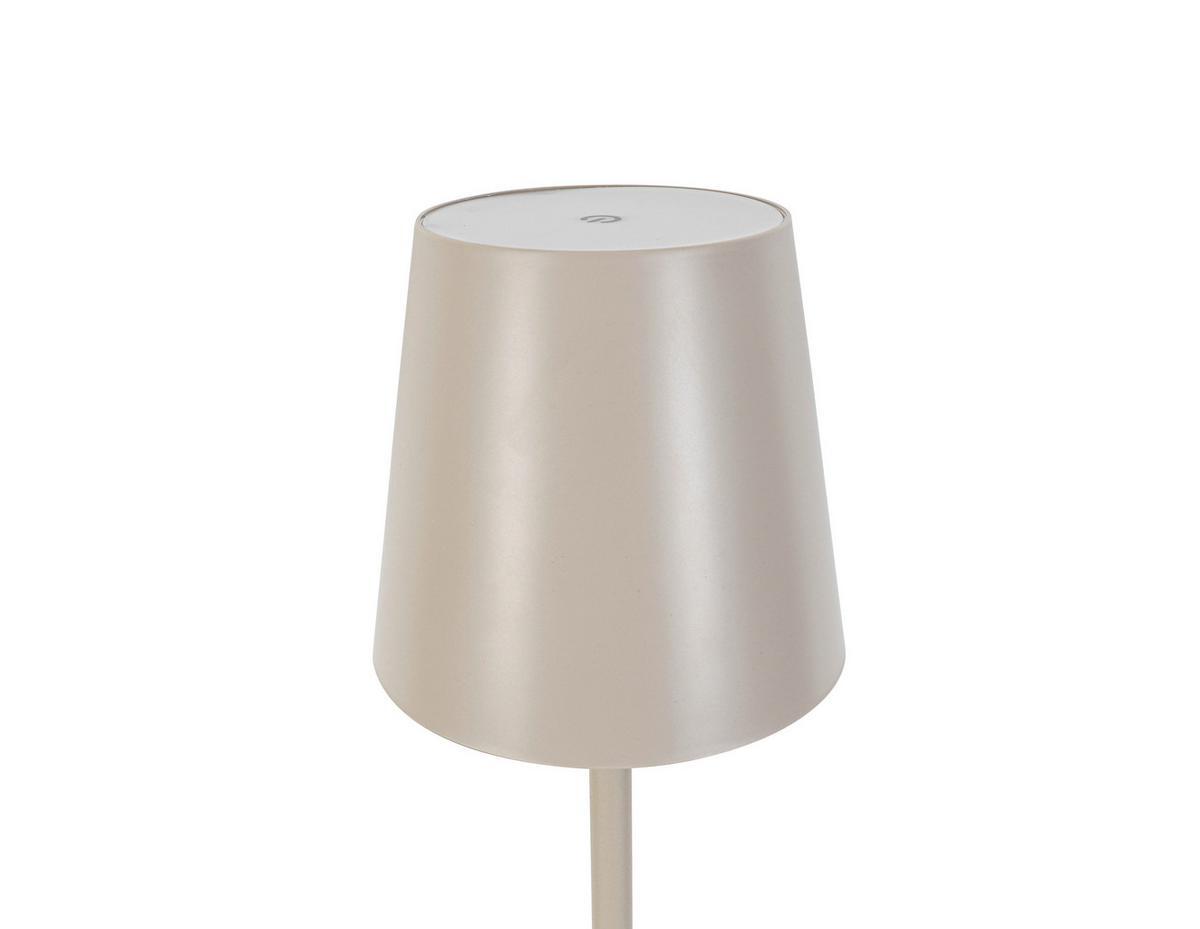 VENKOVNÍ LED SVÍTIDLO AUSI - pískové barvy, Moderní, kov/plast (22/130cm) - Mömax