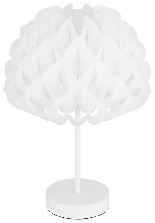 Tischlampe Irene Weiß Mit Schalter