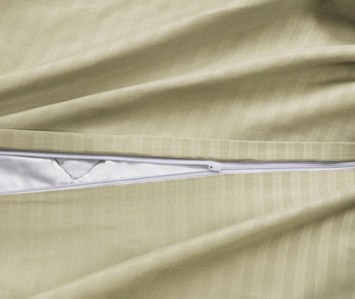 Bettwäsche Aida - Salbeigrün, MODERN, Textil - Luca Bessoni