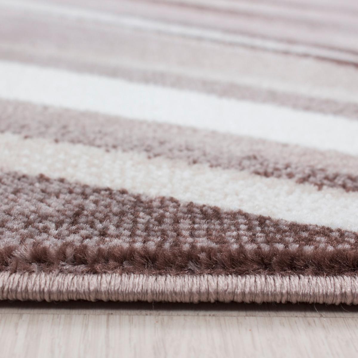Flachwebteppich Parma - Braun, Design, Textil (280/370cm) - Novel