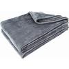 Mäkká deka Kuschelix, 140/200cm, antracit - antracitová, textil (140/200cm) - Modern Living