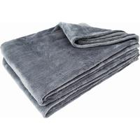 Měkká deka Kuschelix, 140/200cm, antracit - antracitová, textil (140/200cm) - Modern Living