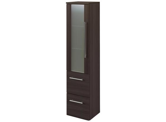 Midischrank Mailand 30 cm Eiche Dekor - Eichefarben, MODERN, Glas/Holzwerkstoff (30/128/27cm) Midischrank Mailand 30 cm Eiche Dekor - Eichefarben, MODERN, Glas/Holzwerkstoff (30/128/27cm)