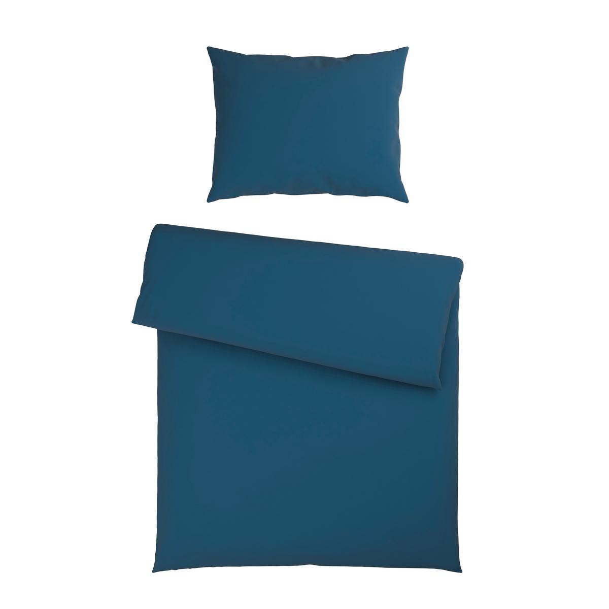 BETTWÄSCHE OLIVA - Dunkelblau, MODERN, Textil - Luca Bessoni