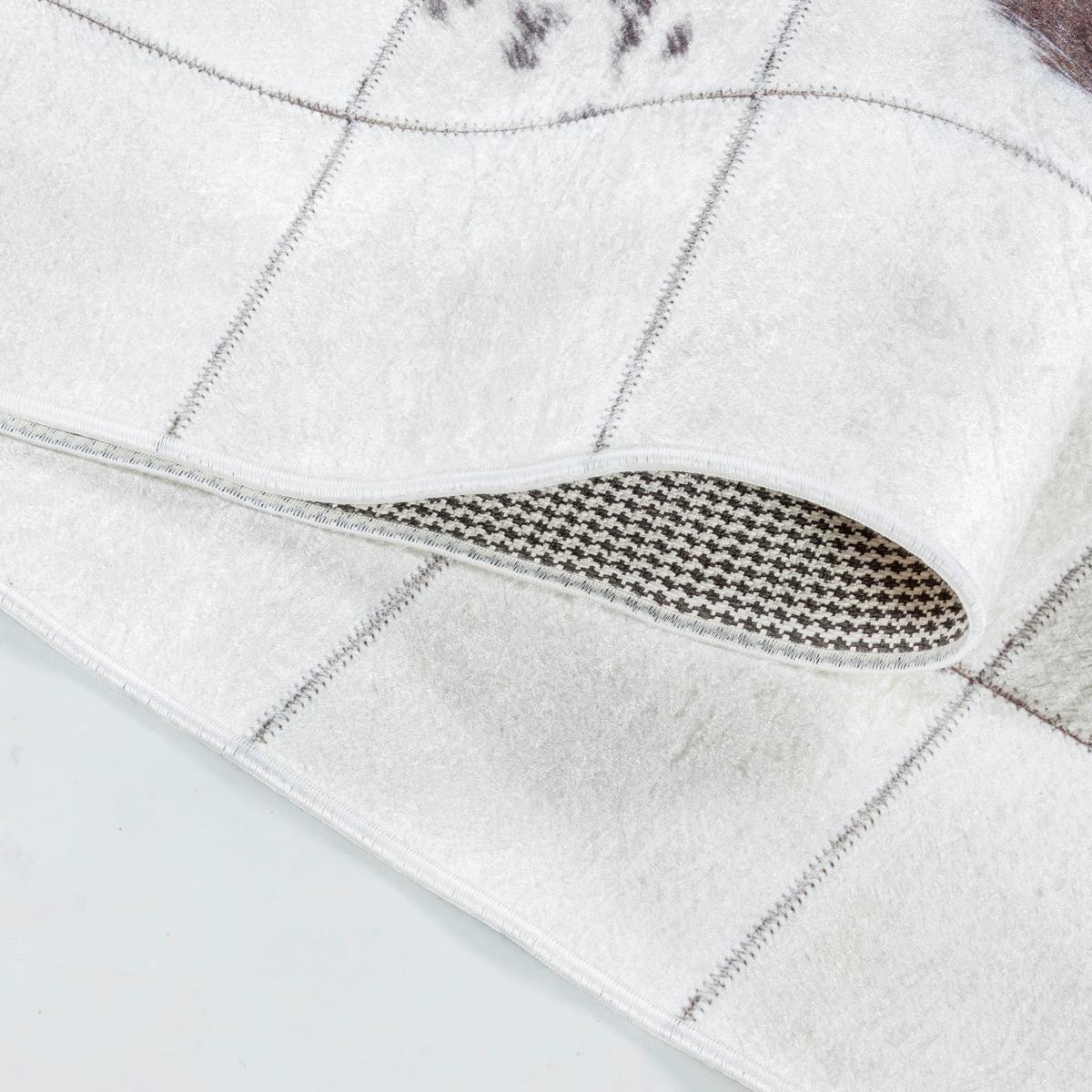 Flachwebeteppich Fiesta - Creme, Design, Textil (120/170cm) - Novel