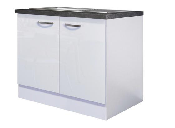 Kuchyňská Spodní Skříňka Alba Dspu 100 Es - bílá, Moderní, kompozitní dřevo (100/86/57cm) Kuchyňská Spodní Skříňka Alba Dspu 100 Es - bílá, Moderní, kompozitní dřevo (100/86/57cm)