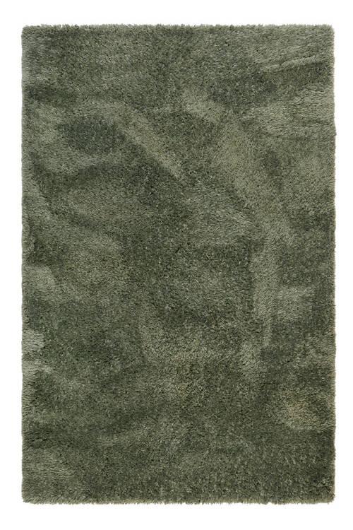 Teppich Läufer Olivgrün Yogi 80x400 cm - Olivgrün, KONVENTIONELL, Textil (80/400cm) - Esprit