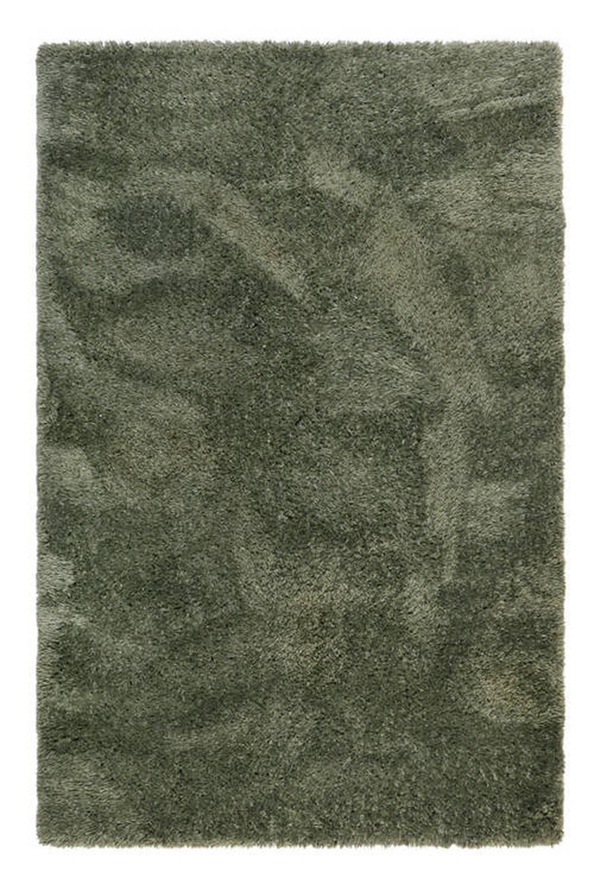 Teppich Läufer Olivgrün Yogi 80x400 cm - Olivgrün, KONVENTIONELL, Textil (80/400cm) - Esprit
