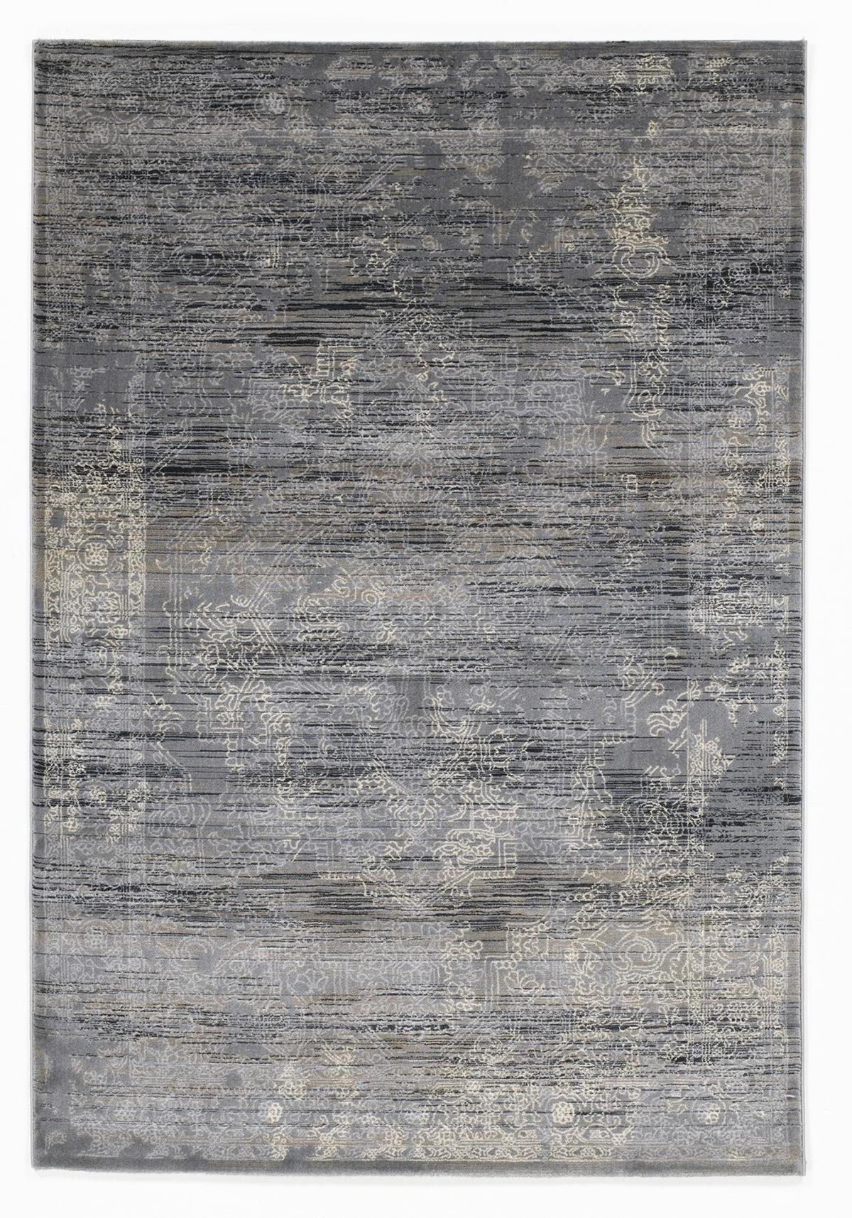 Webteppich Creme/Grau Wave Kontura 200x300 cm - Creme/Grau, Design, Textil (200/300cm) - Musterring