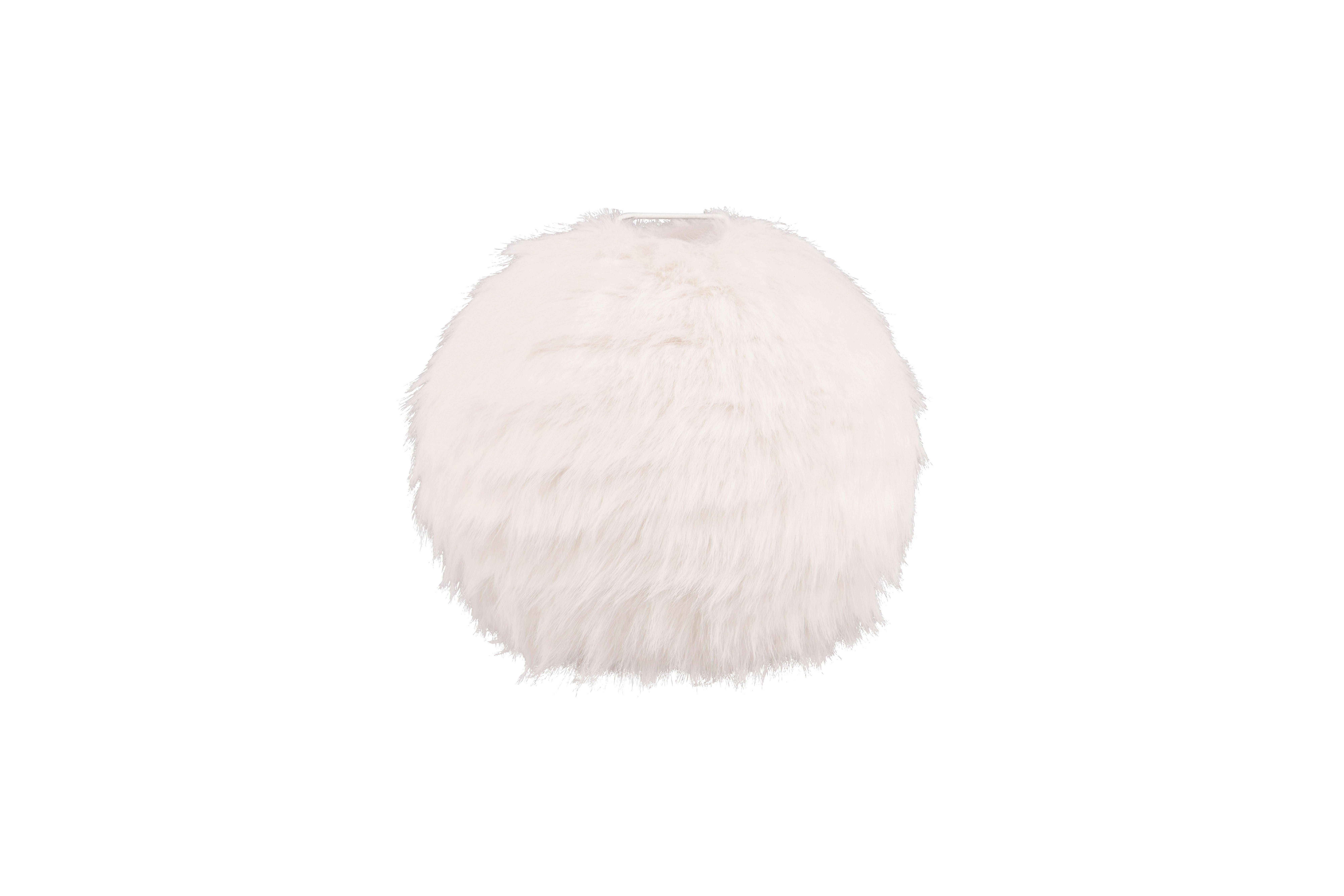 Tischleuchte R51581001 Furry - Sandfarben/Weiß, Design, Textil/Metall (30/24cm)