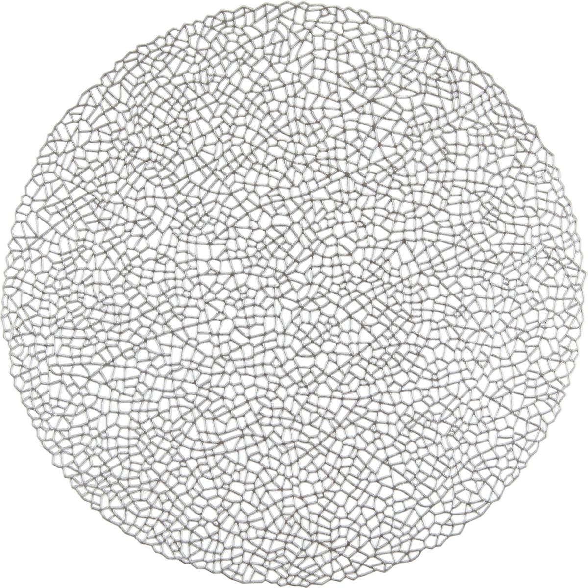 Tischset Sandy - Silberfarben/Goldfarben, Basics, Kunststoff (38cm) - Ondega