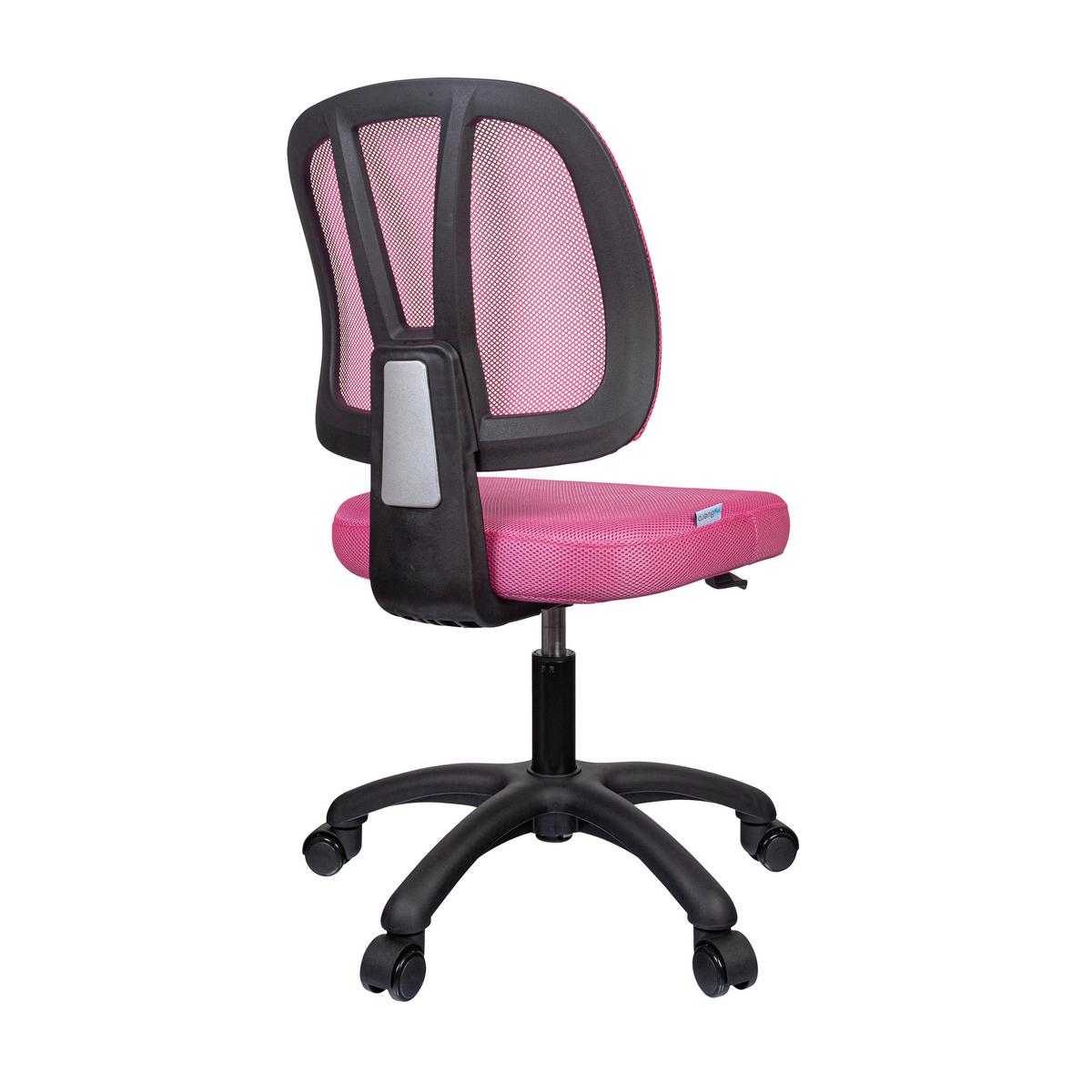 Jugenddrehstuhl Kid Yu Rosa Bis 80 Kg - Rosa, Basics, Kunststoff/Textil (46/84/51cm) - MID.YOU