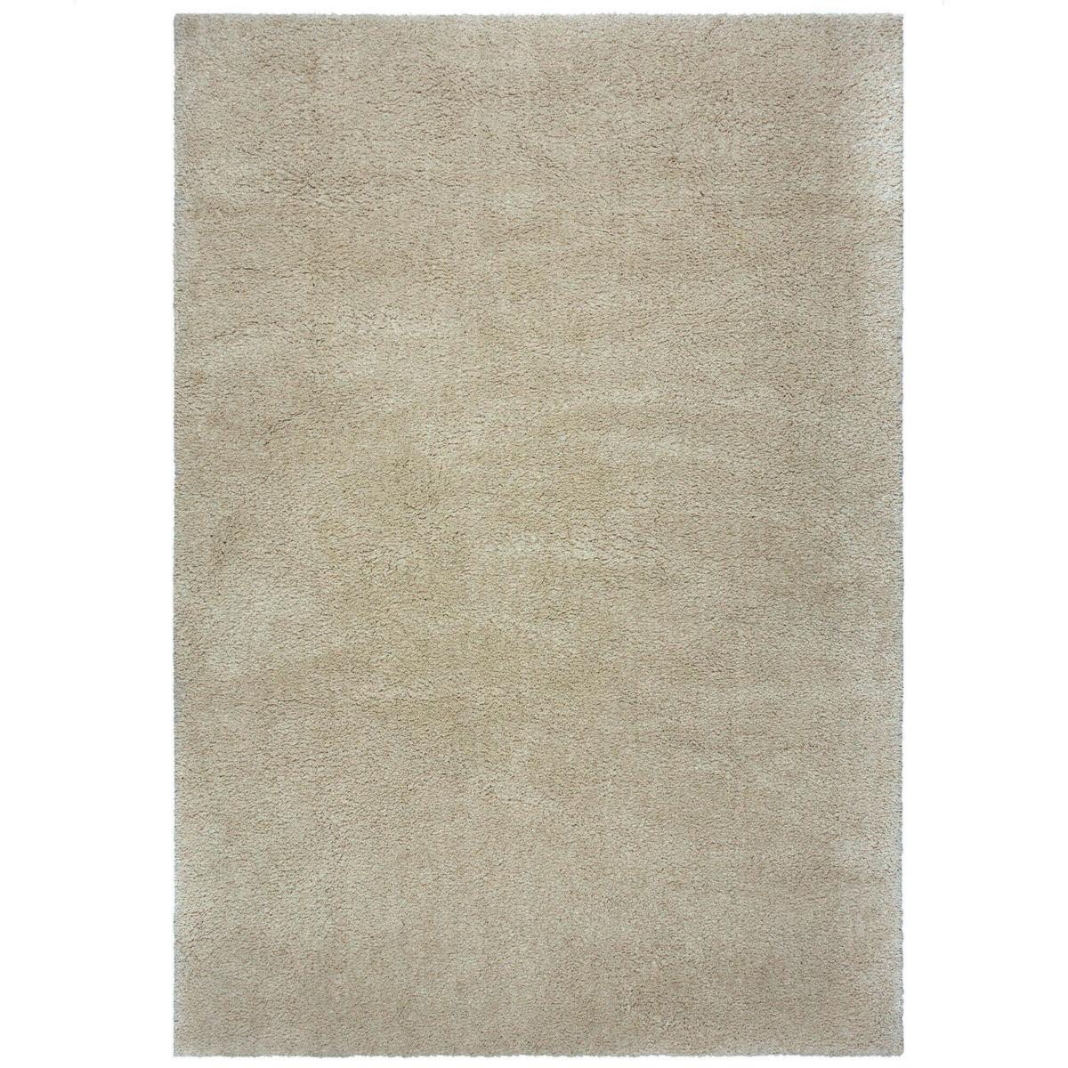 Shaggy Waschbar Beige 160x230 - Beige, Basics, Textil (160/230cm)