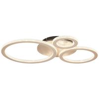 LED-Deckenleuchte, 4000k Rivo - Champagner, MODERN, Kunststoff/Metall (61,5/40/6cm)